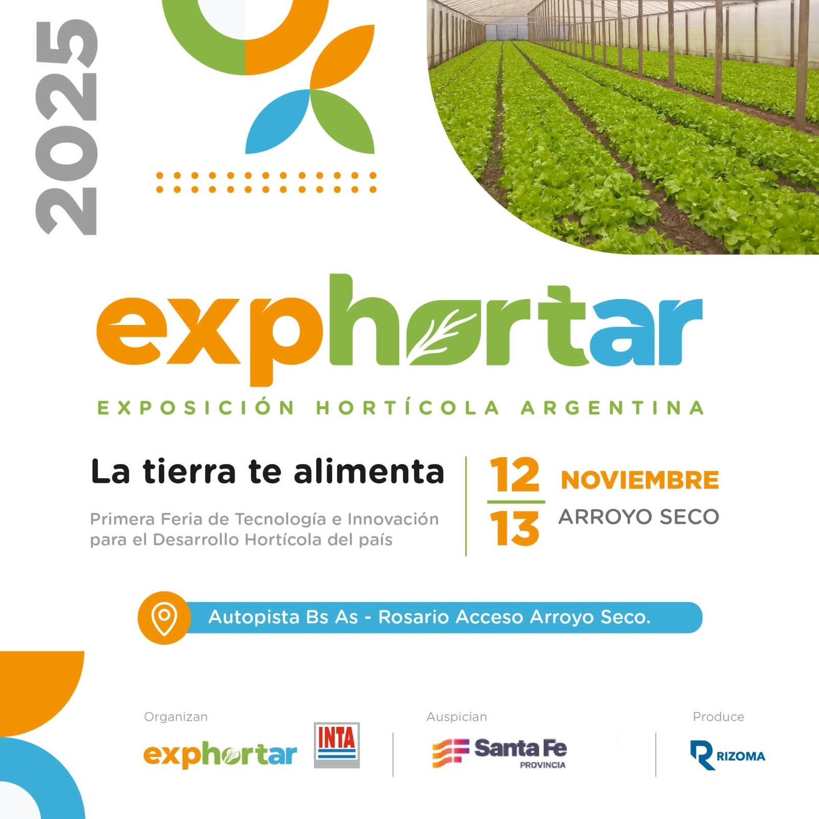 En este momento estás viendo Comienza la 5° Edición de la Exposición del cinturón hortícola de Rosario; ExpHortar.